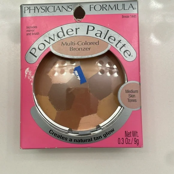 PHYSICIANS FORMULA MEDIUM MULTI COLORED BRONZER 1411 CONTOUR - Picture 1 of 3